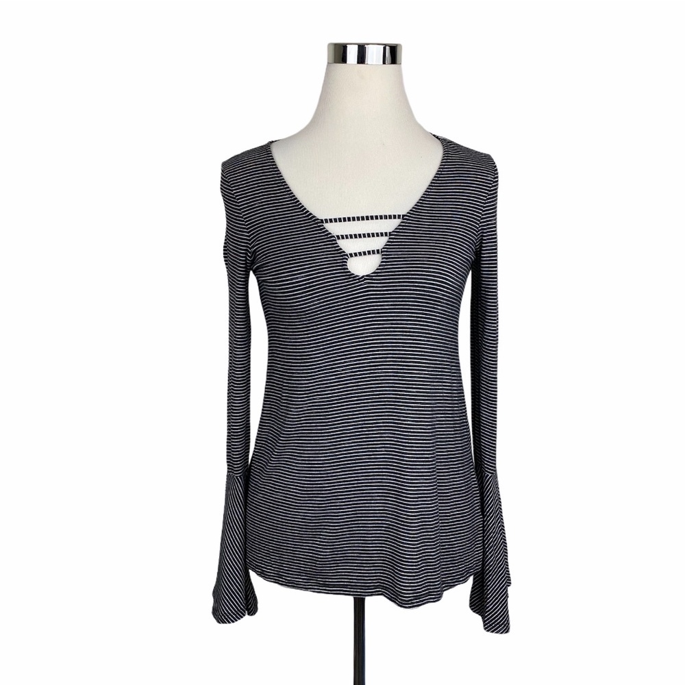 American Eagle Women Soft & Sexy striped Top Size